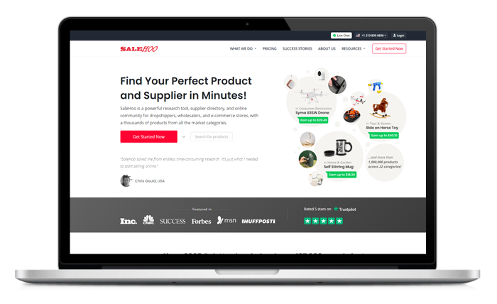 Salehoo Wholesale & Dropship Directory Review 2023